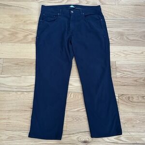 Tommy Bahama Pants Mens 38x30 (38x29) Pima Cotton Stretch Slacks 5-Pocket Blue